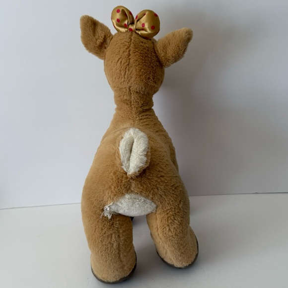 Build A Bear 15" Clarice Plush Rudolph the Red-Nosed Reindeer Christmas Toy Gift - Picture 4 of 8